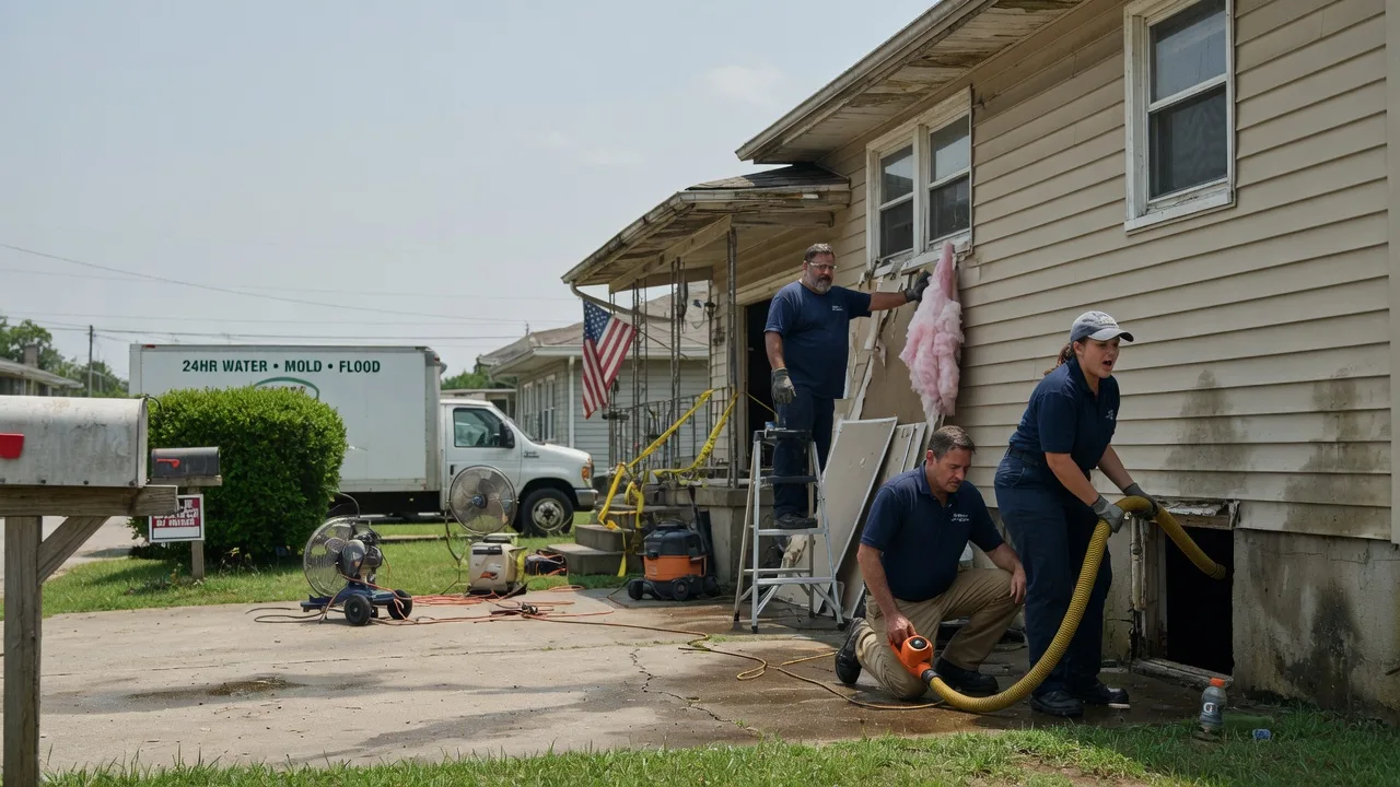 Water Damage Repair in Joint Base Mdl, NJ near me